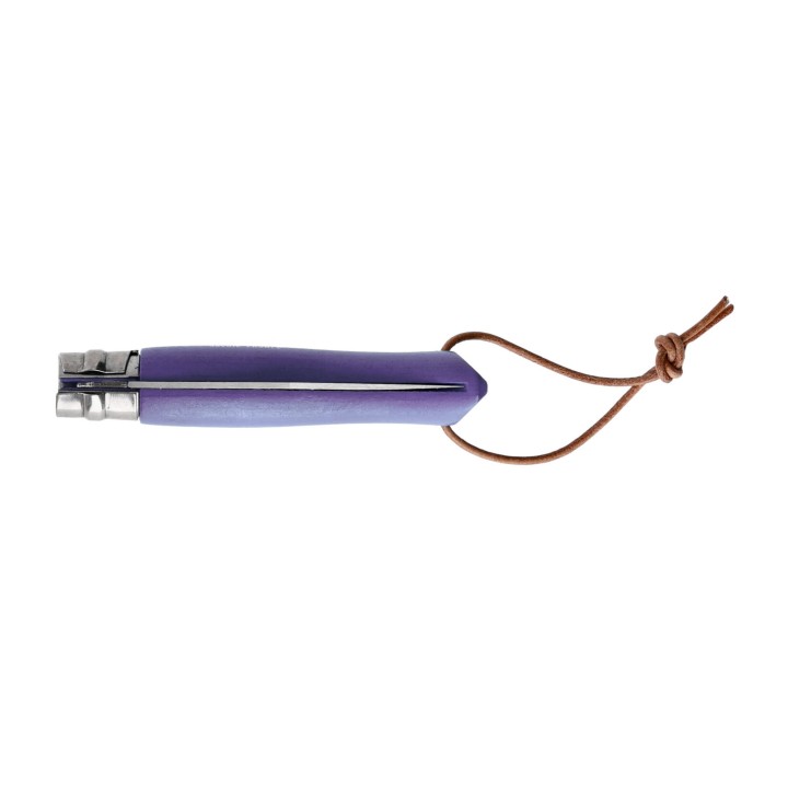 Nóż składany Opinel Colorama 06 inox grab fioletowy-4 1078