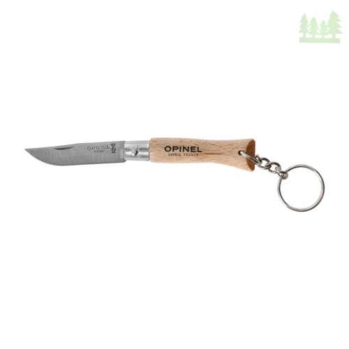 Nóż składany Opinel Colorama 04 brelok inox naturalny- 1083