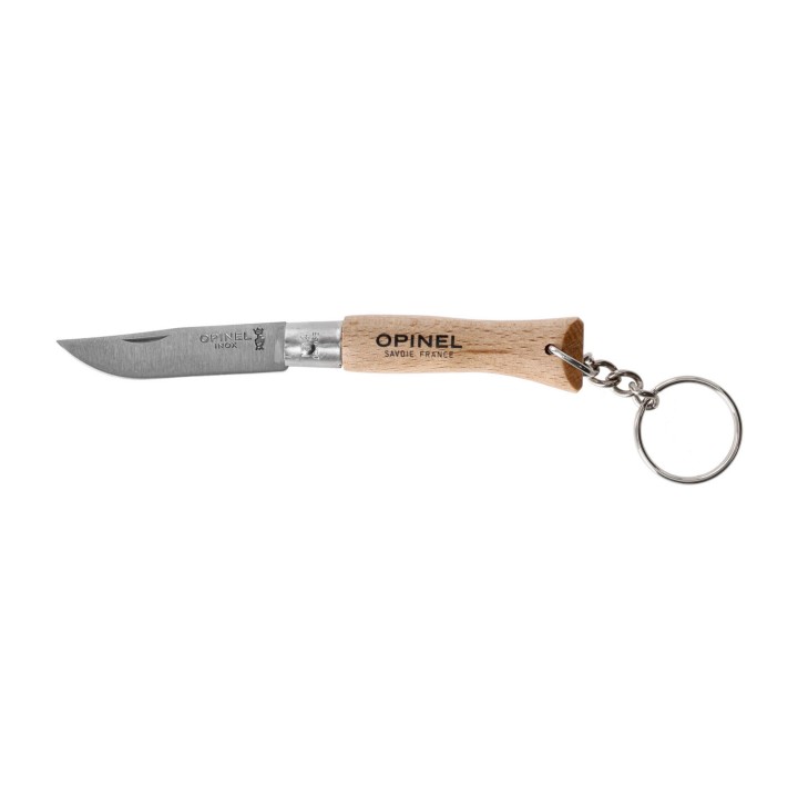 Nóż składany Opinel Colorama 04 brelok inox naturalny- 1083
