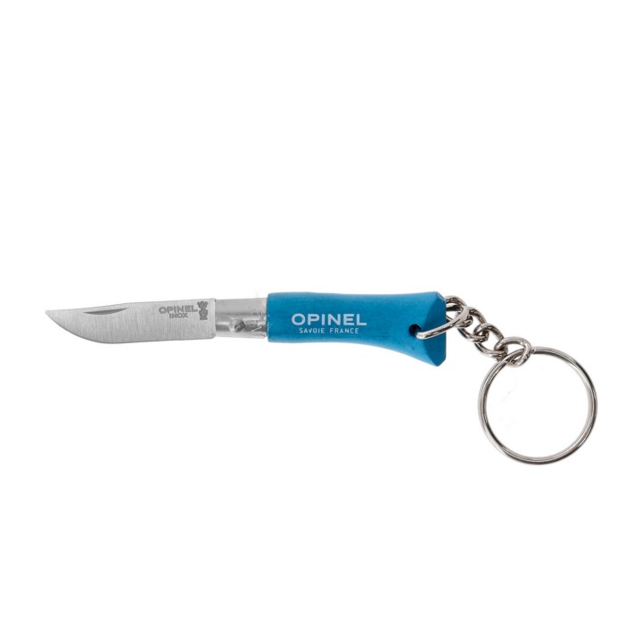 Nóż składany Opinel Colorama 02 brelok inox grab niebieski- 1088