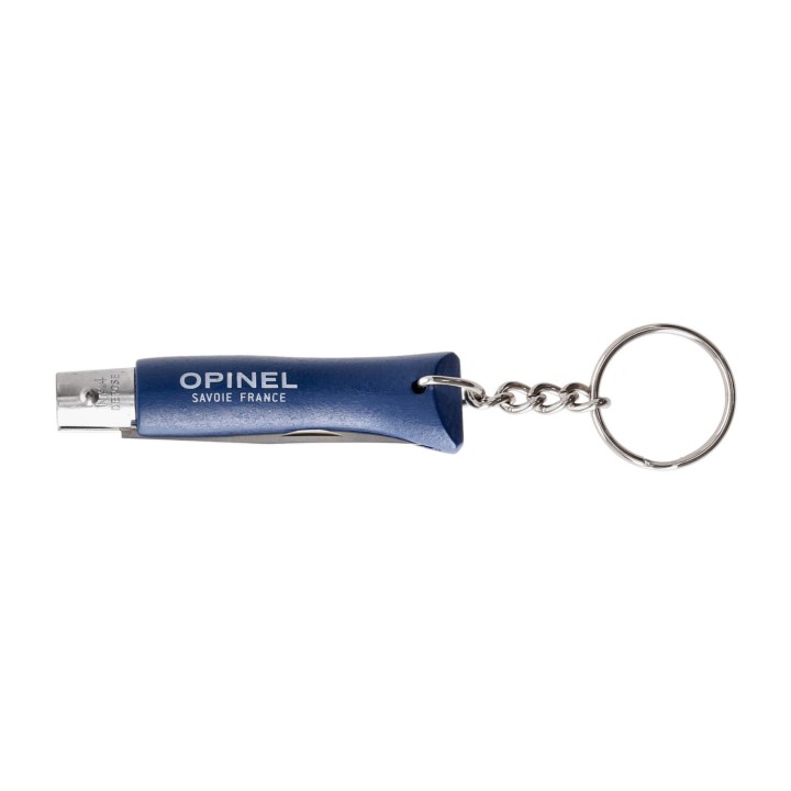 Nóż składany Opinel Colorama 04  brelok inox grab granatowy-3 1089