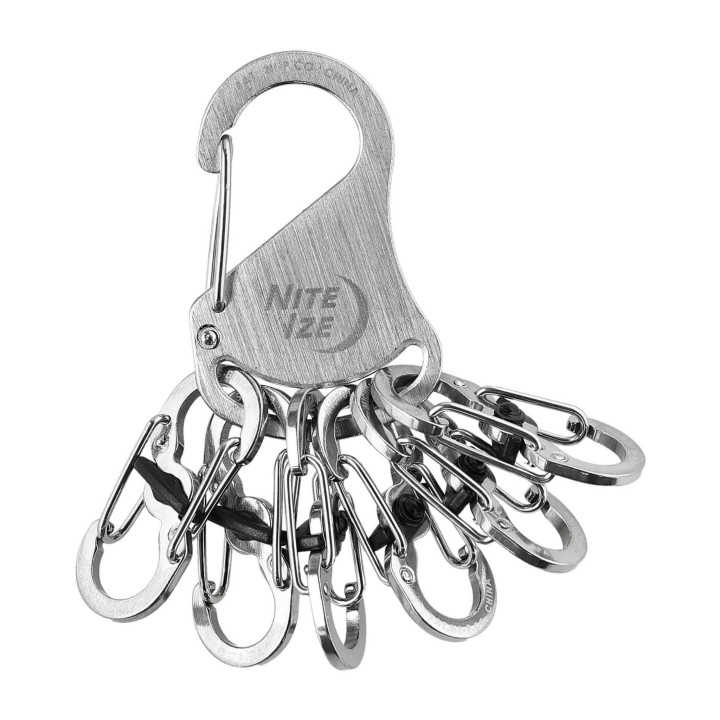 Brelok do kluczy Nite Ize S-Biner KeyRack Locker stalowy- 1094