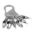 Brelok do kluczy Nite Ize S-Biner KeyRack Locker stalowy-1 1094