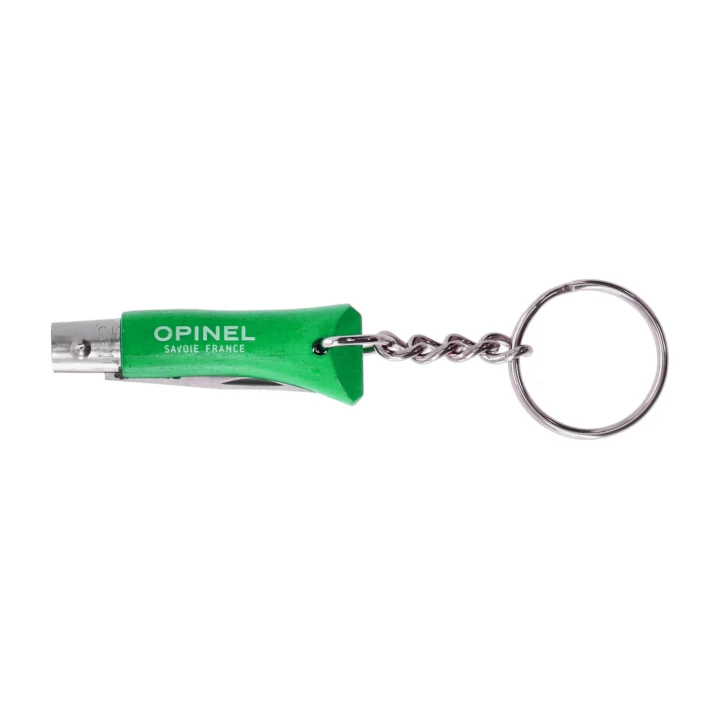 Nóż składany Opinel Colorama 02 brelok inox grab zielony-3 1101