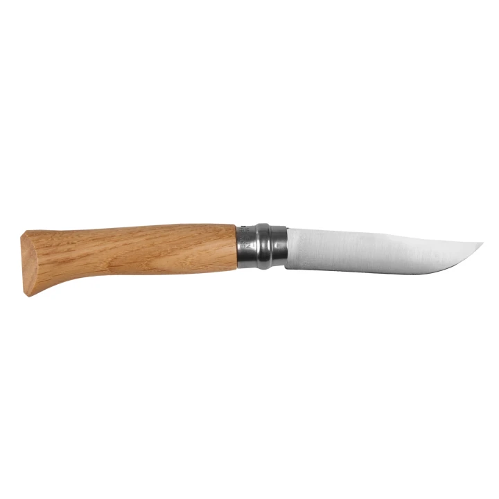 Nóż składany Opinel 8 inox dąb seria Animal - zając-1 1104