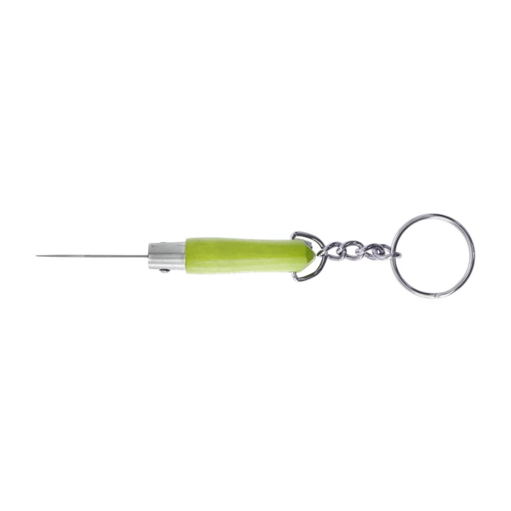 Nóż składany Opinel Colorama 02 brelok inox grab limonkowy-2 1111