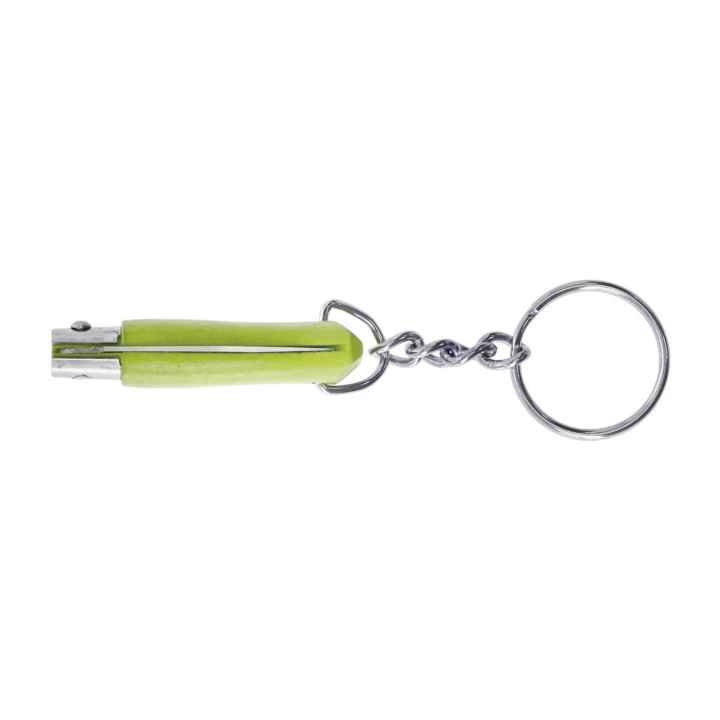 Nóż składany Opinel Colorama 02 brelok inox grab limonkowy-4 1111