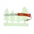 Nóż składany Opinel Colorama 07 inox grab pomarańczowy- 1112