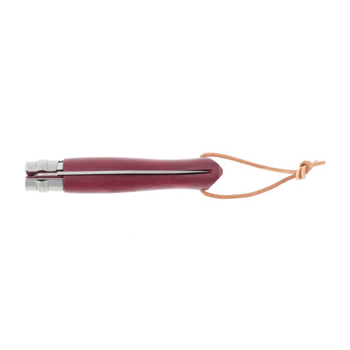 Nóż składany Opinel Colorama 08 inox grab bordowy-4 1113