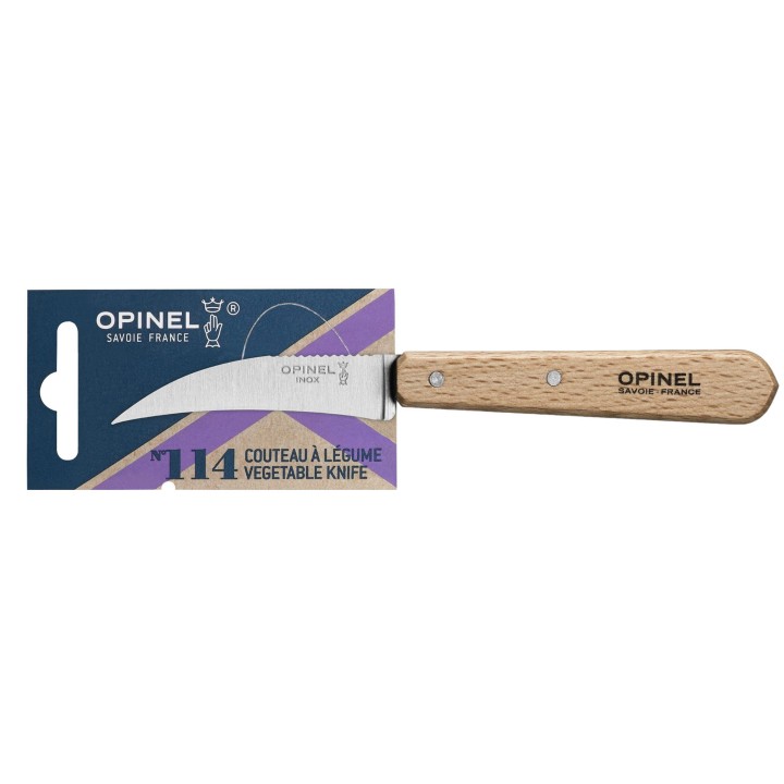 Nóż do warzyw Opinel 114 inox natural-1 1114