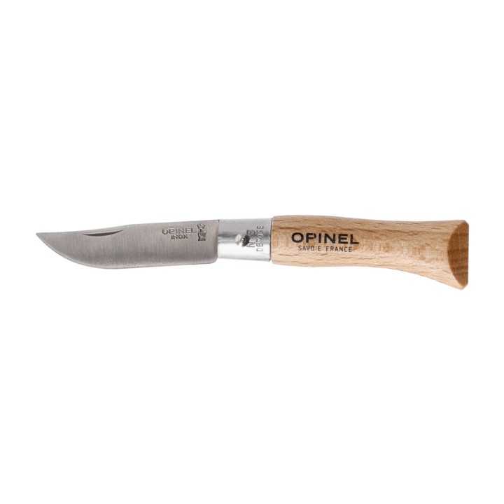 Nóż składany Opinel 03 inox buk- 1122