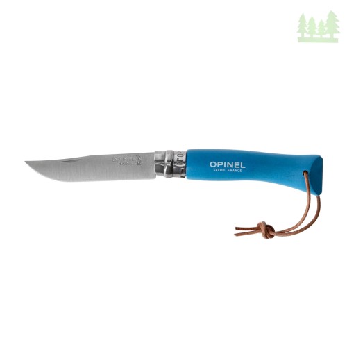 Nóż składany Opinel Colorama 07 inox grab niebieski- 1124