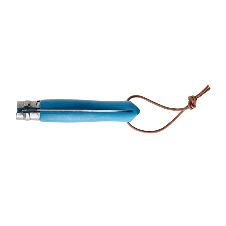Nóż składany Opinel Colorama 07 inox grab niebieski-4 1124
