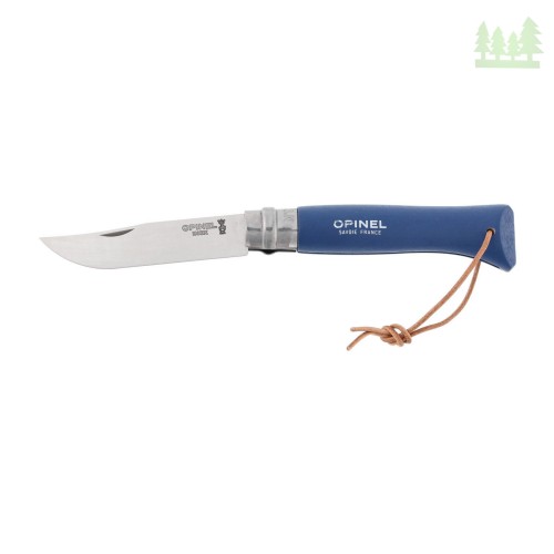 Nóż składany Opinel Colorama 08 inox grab granatowy- 1127