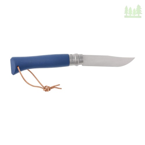 Nóż składany Opinel Colorama 08 inox grab granatowy-1 1127