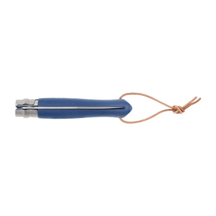 Nóż składany Opinel Colorama 08 inox grab granatowy-4 1127