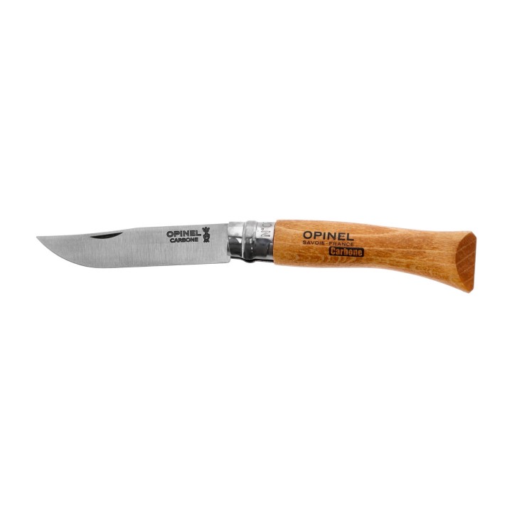 Nóż składany Opinel 7 carbon buk- 1132