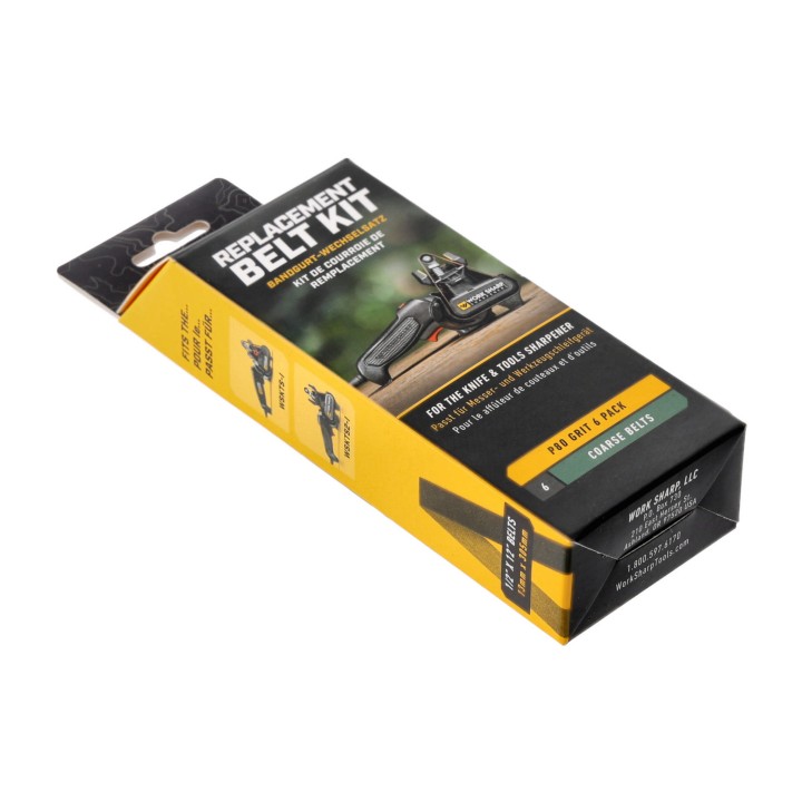 Taśmy ostrzące P80 do Work Sharp WSKTS 6 sztuk-2 1133