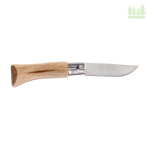 Nóż składany Opinel 02 inox buk-1 1135