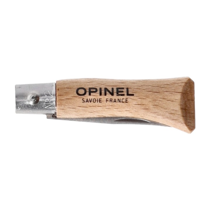 Nóż składany Opinel 02 inox buk-3 1135