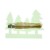 Nóż składany Opinel 8 inox dąb seria Animal - dzik-3 1142