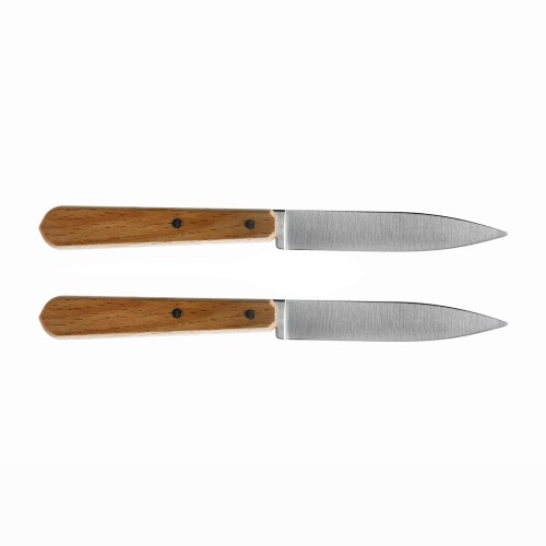 Zestaw noży kuchennych Opinel 112 Paring Knife natural 2 szt.-1 1157