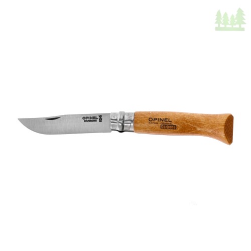 Nóż składany Opinel 8 carbon buk- 1159