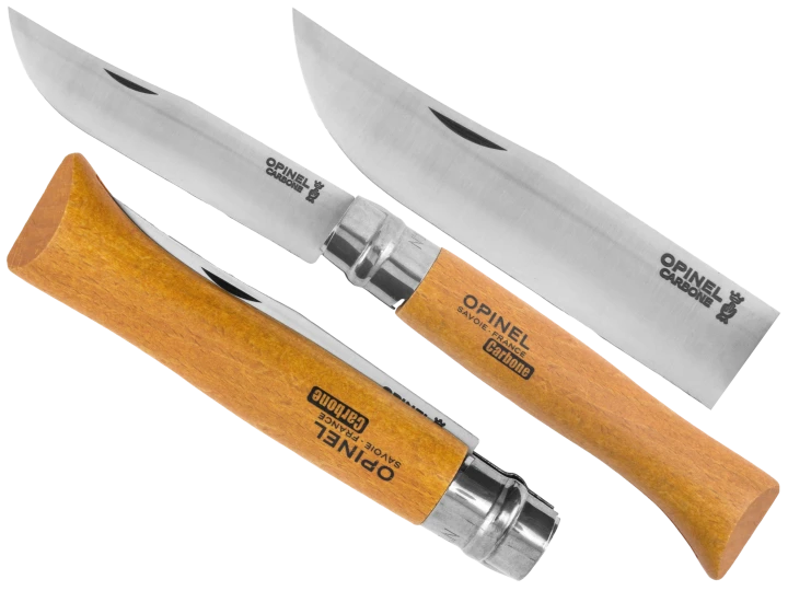 Nóż składany Opinel 12 carbon buk-5 1166