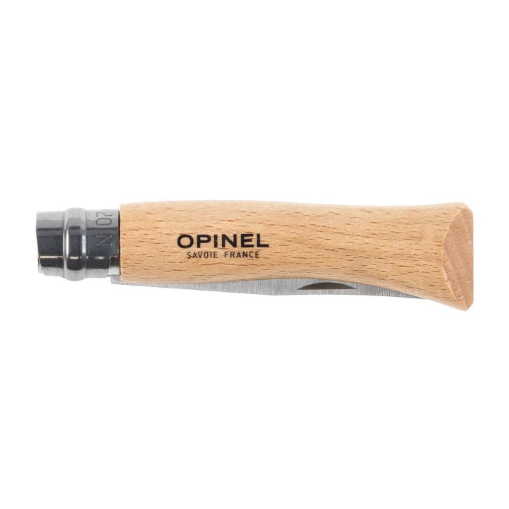 Nóż składany Opinel 7 inox buk-3 1168