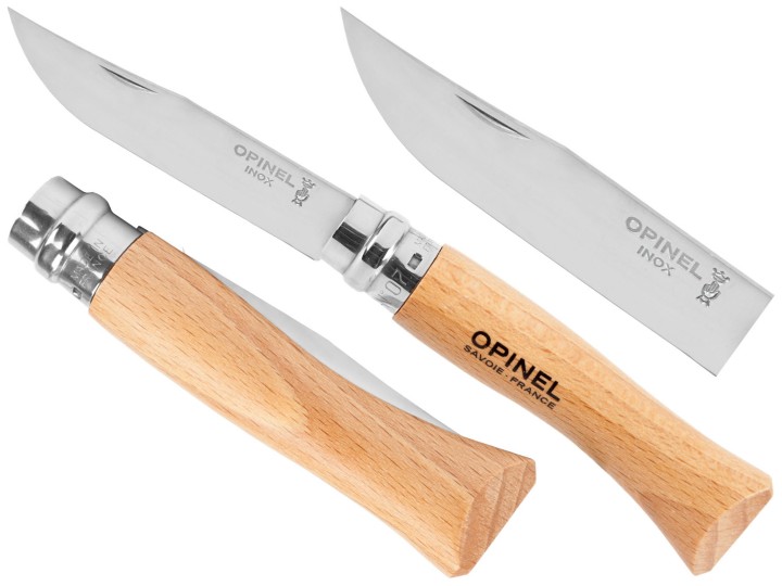 Nóż składany Opinel 7 inox buk-5 1168