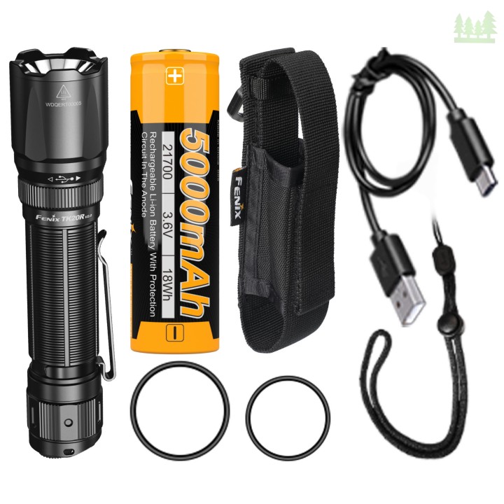 Latarka taktyczna LED Fenix TK20R V2.0 czarna-5 131
