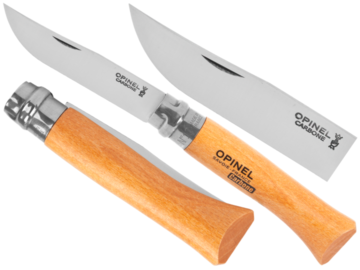 Nóż składany Opinel 10 carbon buk-5 1175