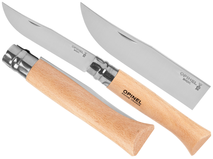 Nóż składany Opinel 12 inox buk-5 1187