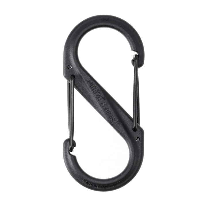 Polimerowy karabinek Nite Ize S-Biner #4 Black Gate czarny- 1190