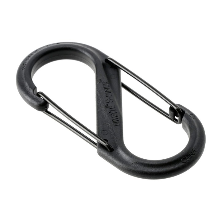 Polimerowy karabinek Nite Ize S-Biner #4 Black Gate czarny-1 1190