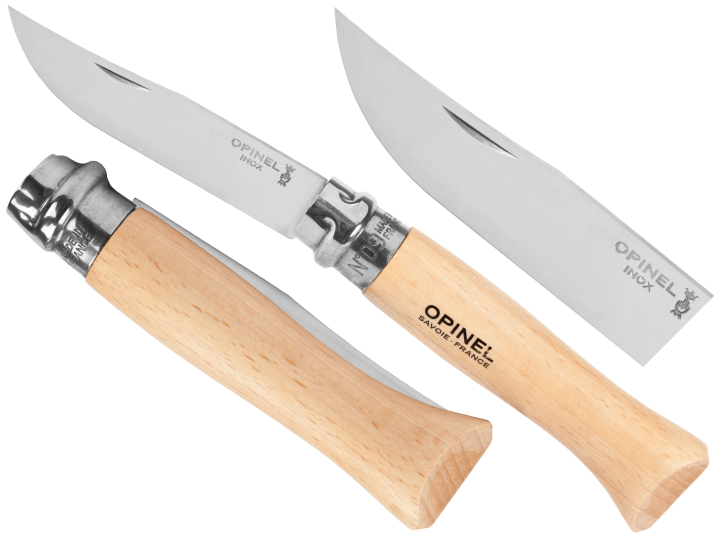 Nóż składany Opinel 9 inox buk-5 1199