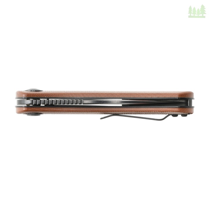 Nóż składany Trollsky Knives Mandu brązowy/czarne ostrze, wersja limitowana-4 1203