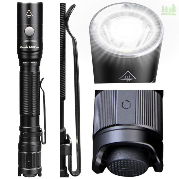 Latarka LED Fenix LD22 V2.0-12 133