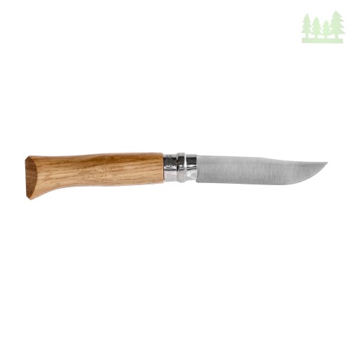Nóż składany Opinel 8 inox dąb seria Animal - pies-1 1277