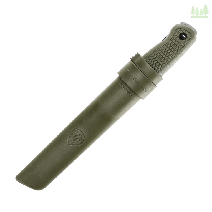 Nóż bushcraft Condor Terrasaur zielony-3 1386