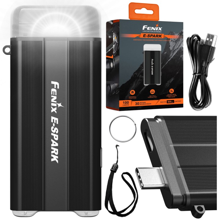 Latarka LED Fenix E-SPARK-12 138