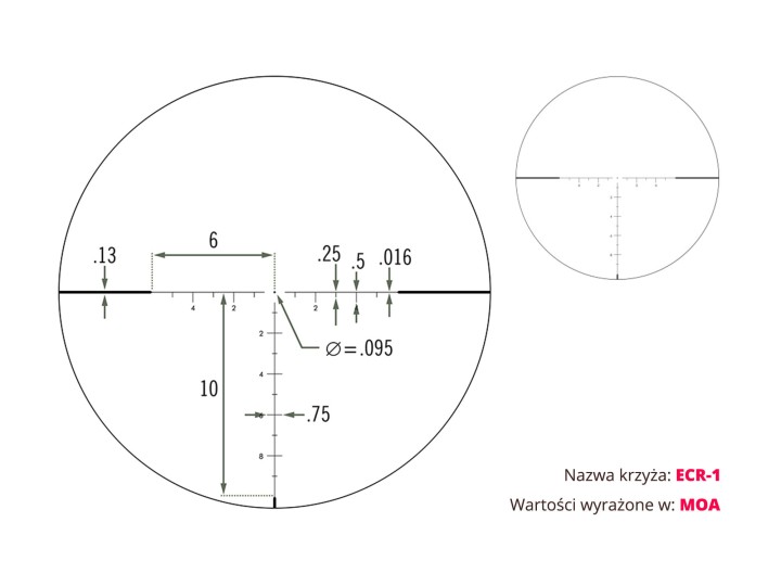 Luneta celownicza Vortex Golden Eagle HD 15-60x52 30 mm AO ECR-1/SCR-8 1540  | 14759