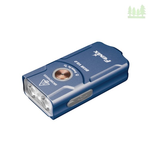 Latarka LED Fenix E03R V2.0 niebieska- 151