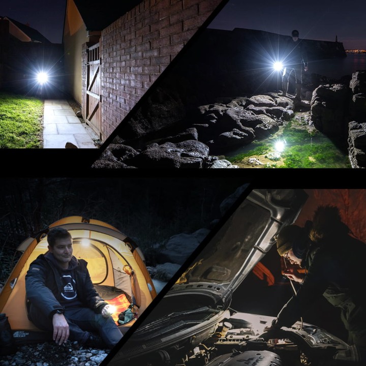Latarka LED Fenix E03R V2.0 niebieska-8 151