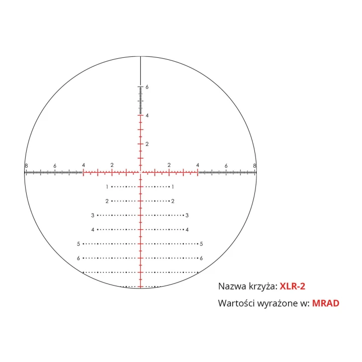 Luneta celownicza Vortex Razor HD LHT 4,5-22x50 FFP 30 mm AO XLR-2 MOA/MRAD-15 1655  | 43233