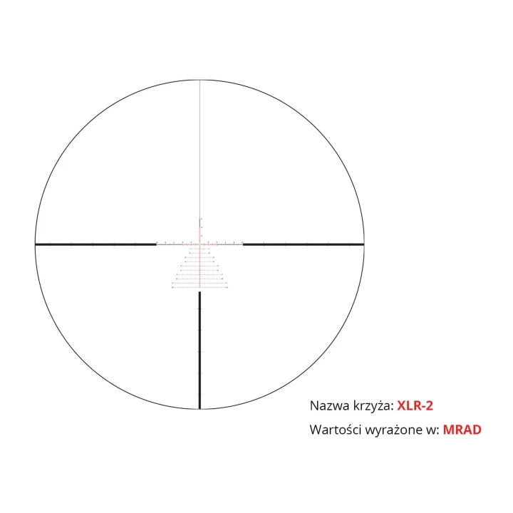 Luneta celownicza Vortex Razor HD LHT 4,5-22x50 FFP 30 mm AO XLR-2 MOA/MRAD-16 1655  | 43233