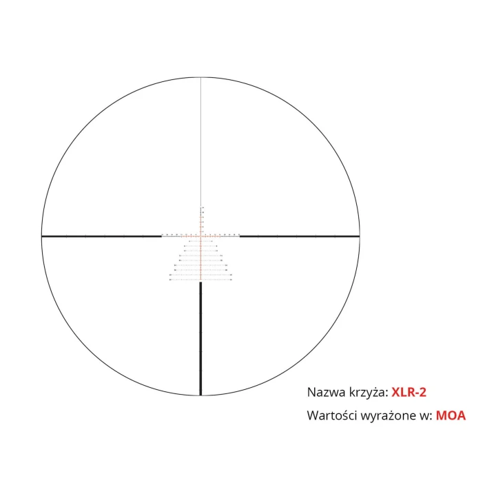 Luneta celownicza Vortex Razor HD LHT 4,5-22x50 FFP 30 mm AO XLR-2 MOA/MRAD-19 1655  | 43233
